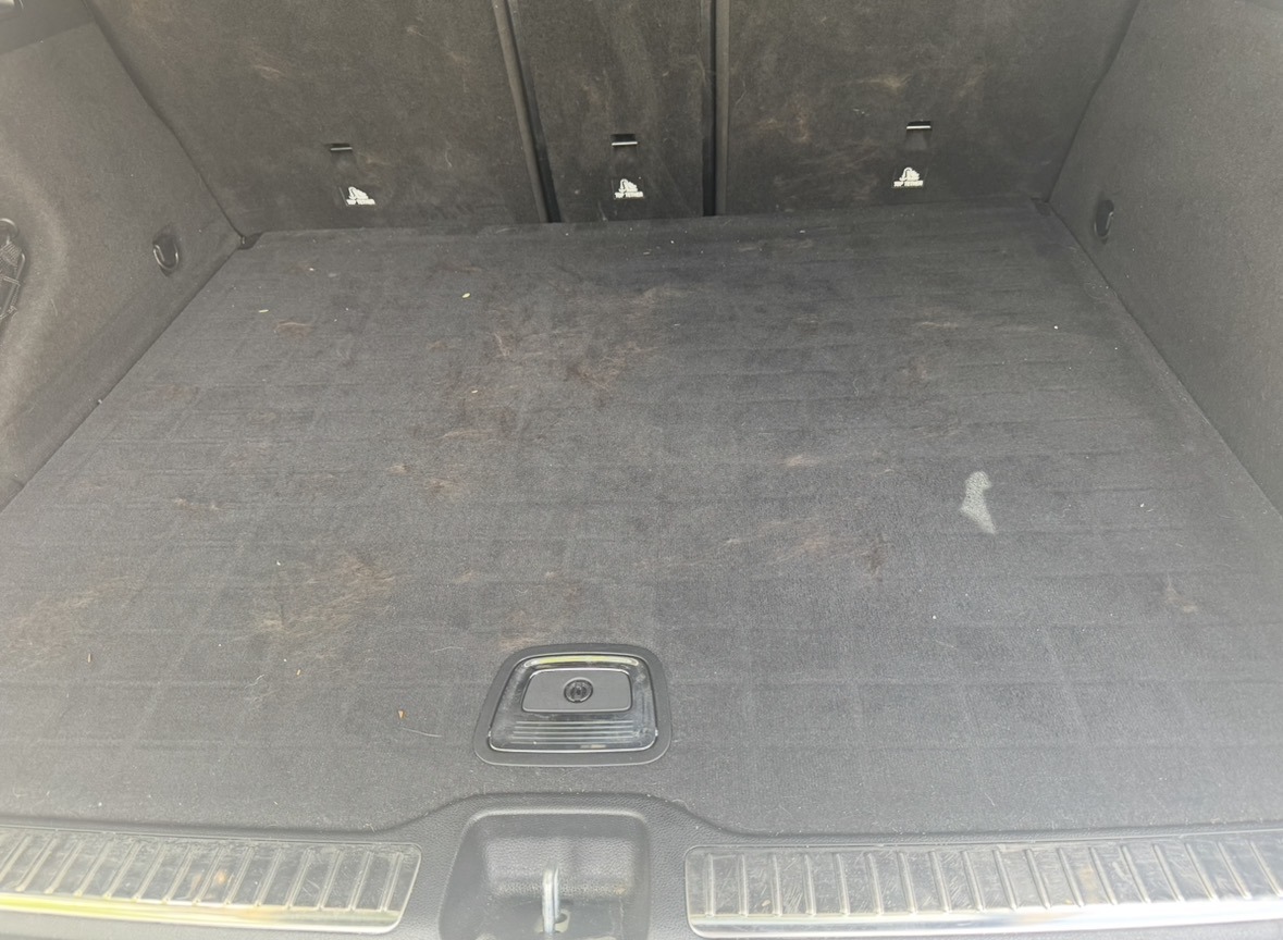 Cargo area before interior detail