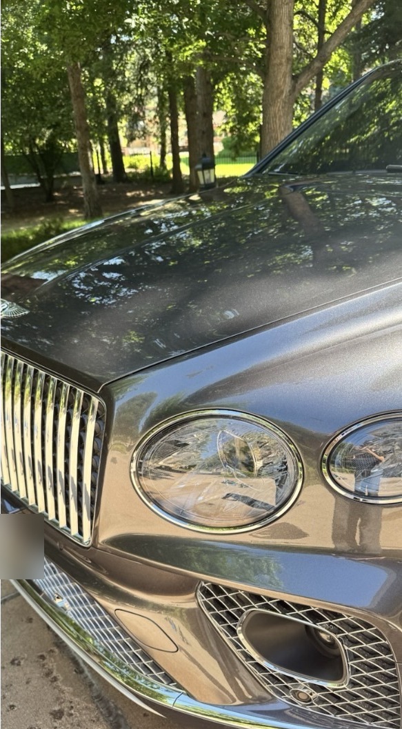 Front end after exterior detail